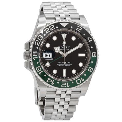 mens gmt-master ii oystersteel rolex jubilee black dial watch m126720vtnr-0002|rolex gmt master ii watch.